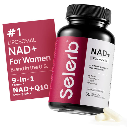 Selerb NAD+ Supplement for Women-60 Capsules Core